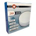 Точковий LED світильник накладний Biom 24W 5000К IP33 коло BYR-01-24-5 22143