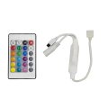 Контроллер Prolum RGB IR Mini 5-24V 6А (24 кнопки) Bluetooth TUYA HomeLink с пультом 404020 Контроллер Prolum RGB IR Mini 5-24V 6А (24 кнопки) Bluetooth TUYA HomeLink с пультом 404020