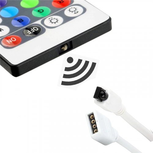 Контролер LT RGB IR 6A 72w для світлодіодної стрічки з пультом 71012
