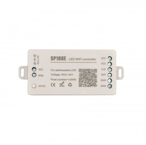 Контроллер Prolum RGB SPI SP108E Wi-Fi 5-24V 2048px 402056-S