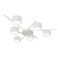 Світильник стельовий Eurolamp Montreal під лампи 6xGX70 IP20 білий LR-6xGX70(white)G1 Світильник стельовий Eurolamp Montreal під лампи 6xGX70 IP20 білий LR-6xGX70(white)G1