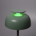 Настольная LED лампа аккумуляторная Videx 8.5W 4000K+RGB зеленая VL-TF23G Настольная LED лампа аккумуляторная Videx 8.5W 4000K+RGB зеленая VL-TF23G