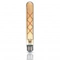 Світлодіодна лампа Titanum Filament T30 6W E27 2200K бронза TLFT3006272A