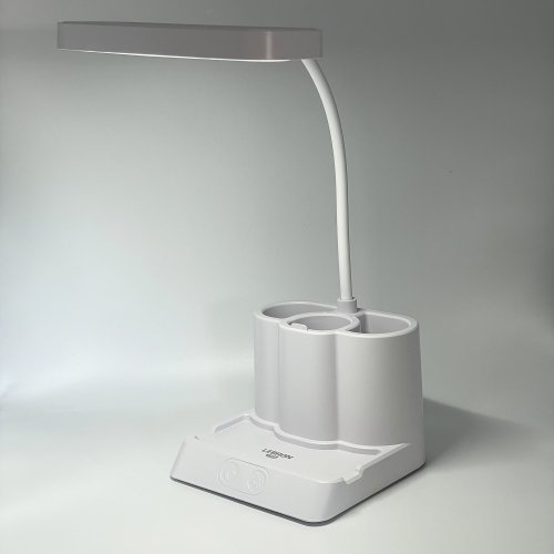 Настільна LED лампа акумуляторна Lebron L-TL-7603 гнучка 5W 3000-6500K білий 15-13-41