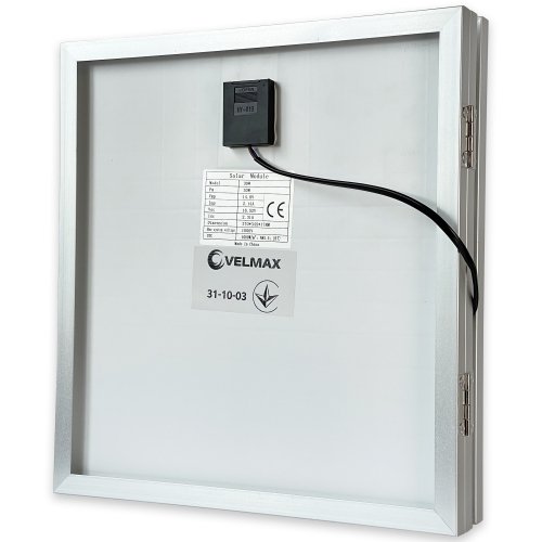 Портативна зарядна станція Velmax V-PPS-200sp 200W із сонячною панеллю 3×30W 31-10-02