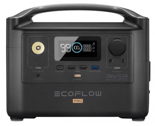 Комплект станція та додаткова батарея EcoFlow RIVER Pro + RIVER Pro Extra Battery BundleRiverPro+RVEB