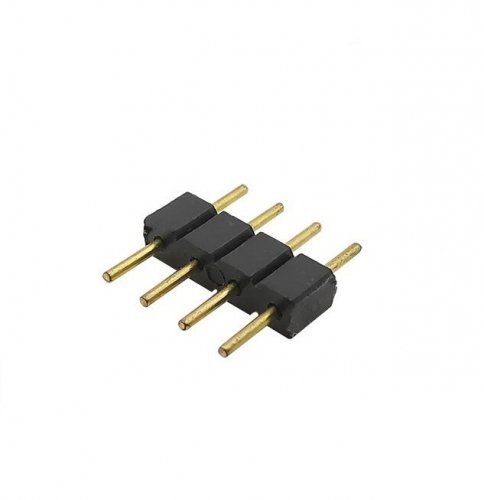 Конектор з'єднувач LT RGB 4pin-4pin "тато-тато"  22214