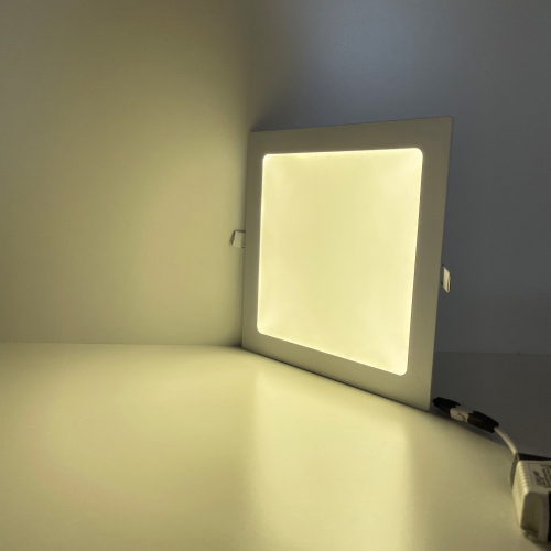 LED cветильник Eurolamp 18W 4000K квадрат LED-DLS-18/4