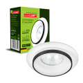 LED cветильник Eurolamp для ламп GU10 белый LH-GU10(W/B)N1