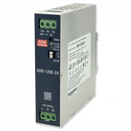 Блок живлення Mean Well 120W5A 24V XDR-120E-24