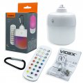LED светильник аккумуляторный Videx 4000mAh 3000/4000/6500K/RGB сенсорный с пультом VL-NL103W-R