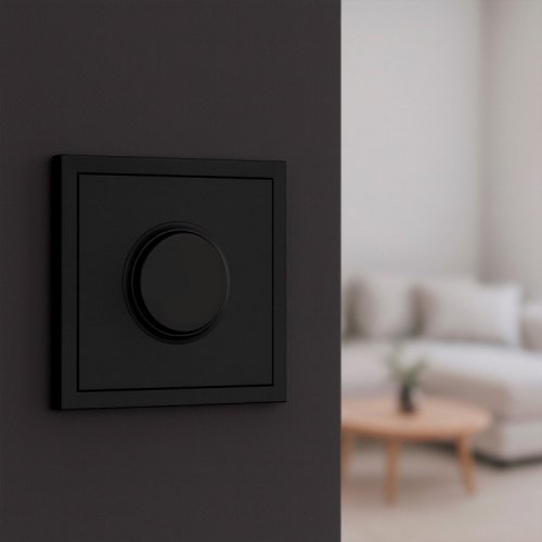Диммер Ardero EV111D-B 100W Soft поворотный черный 8702