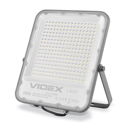 LED прожектор Videx Premium F2 200W 5000К VL-F2-2005G