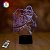 3D светильник "Тайга Кагами" с пультом+адаптер+батарейки (3ААА) 49875СМИ