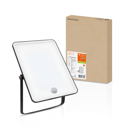 Світлодіодний прожектор Ledvance Floodlight Essential Sensor 50W 4000K IP65 з датчиком руху 4058075768390