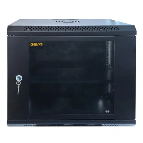 Шафа серверна настінна Gear 19 9U з полицею GWMSN-9U