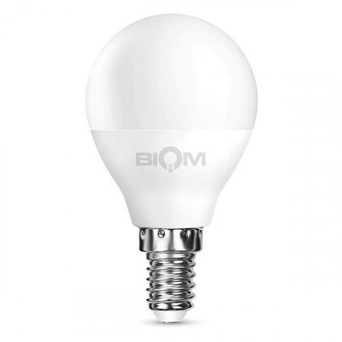 Світлодіодна лампа Biom G45 7W E14 3000K BT-565
