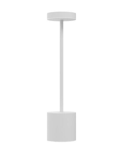 Настольная LED лампа аккумуляторная Kloodi 5W 2700K/4000K/6500K IP20 белый TA-5V UNO CCT WH
