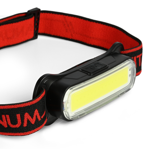 Налобный светодиодный аккумуляторный LED фонарь Titanum 400Lm 6000K IPX3 TLF-H11