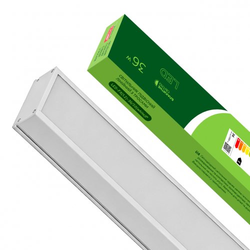 Світлодіодний світильник підвісний Eurolamp на тросах 36W 5000K IP20 LED-FX(1.2)-36/50(white)P