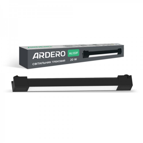 LED светильник трековый Ardero AL122F 20W 4000К черный 8251