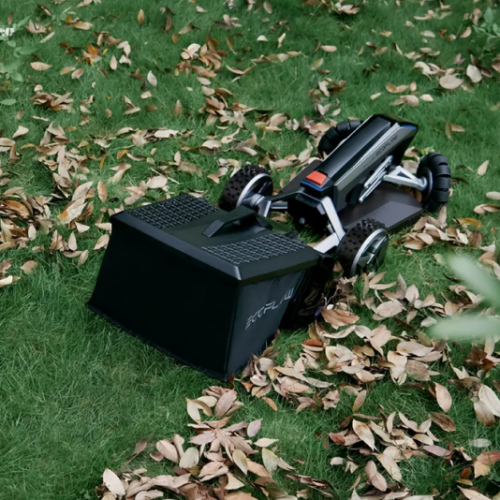 Роботизована газонокосарка EcoFlow Blade з набором для підмітання газону EF-BladeBandle