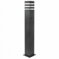 Вуличний світильник з датчиком руху Goldlux Teksas E27 IP44 317650