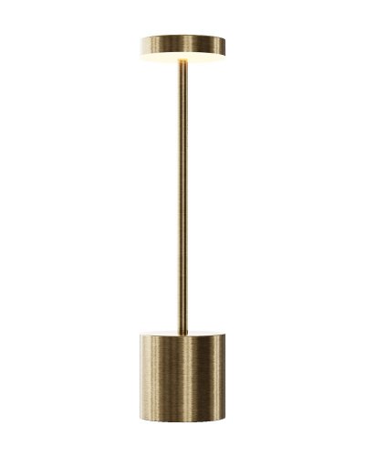 Настольная LED лампа аккумуляторная Kloodi 5W 2700K/4000K/6500K IP20 золото TA-5V UNO CCT GD