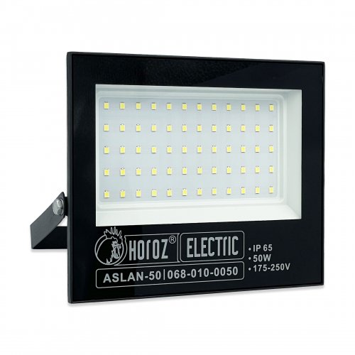 LED прожектор Horoz ASLAN-50 50W 6400K IP65 068-010-0050-010