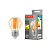 LED лампа Titanum Filament G45 4W E27 2200K бронза TLFG4504272A