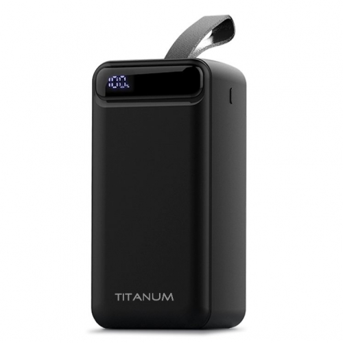 Портативное зарядное устройство (повербанк) TITANUM 741 Black 50000mAh TPB-741-B
