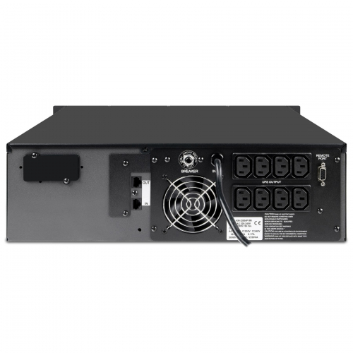 ДБЖ безперервної дії Powercom King PRO RM (KIN) 3000VA 2400W 19" з LCD-дисплеєм KIN-3000AP RM LCD