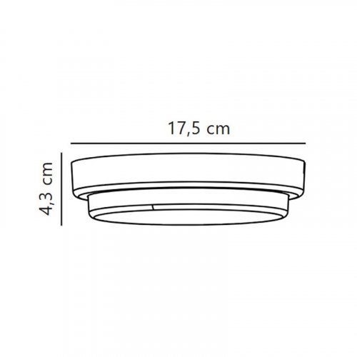 Вуличний світильник Nordlux Cuba Round LED 6.3W 3000K IP54 білий 2019161001