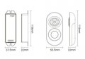 Комплект управления Mi-Light RF 433GHz RLC042 RGB 2в1 пульт 1 зона + LED контроллер 12/24В RLC042-RGB Комплект управления Mi-Light RF 433GHz RLC042 RGB 2в1 пульт 1 зона + LED контроллер 12/24В RLC042-RGB