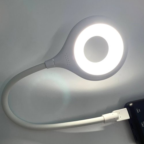 Світлодіодна лампа Lebron USB гнучка біла DC5V 4W L-TL-L-02 15-13-02