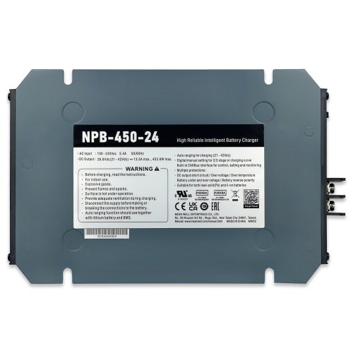 Зарядное устройство для аккумуляторов Mean Well 453.6W 24V 13.5A NPB-450-24