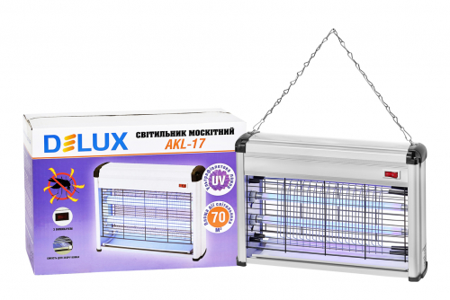 Светильник для уничтожения насекомых Delux AKL-17 2х8Вт G5 90011592