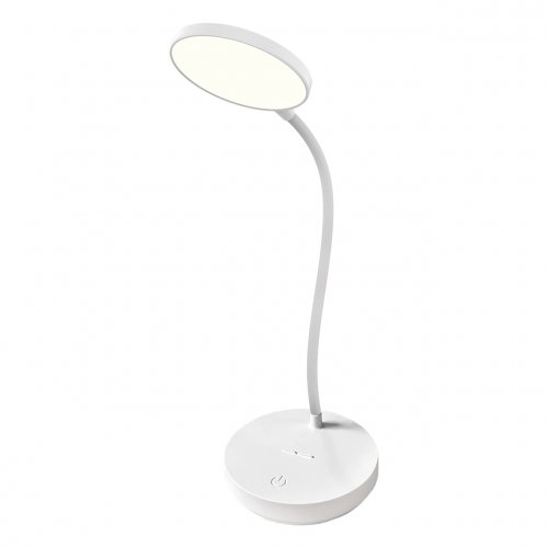 Настільна LED лампа акумуляторна Eurolamp 3W 1200mAh 2700-6500К біла LED-TLB-3W(white)USB(A)