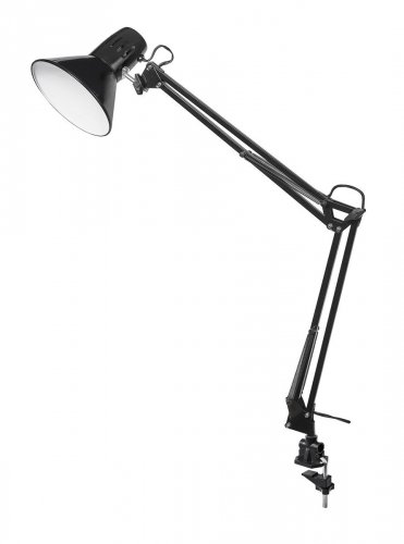 Настольная лампа DELUX TF-06 E27 черная 90012371