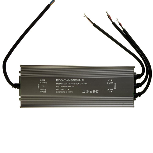 Блок питания AVT F 400W 12V 33.3A IP65 1019881