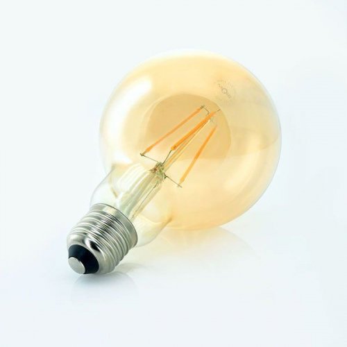 Світлодіодна лампа Biom G95 8W E27 2300-2500K FL-420 Amber