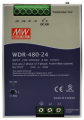 Блок живлення на DIN-рейку Mean Well 480W 20A 24V WDR-480-24