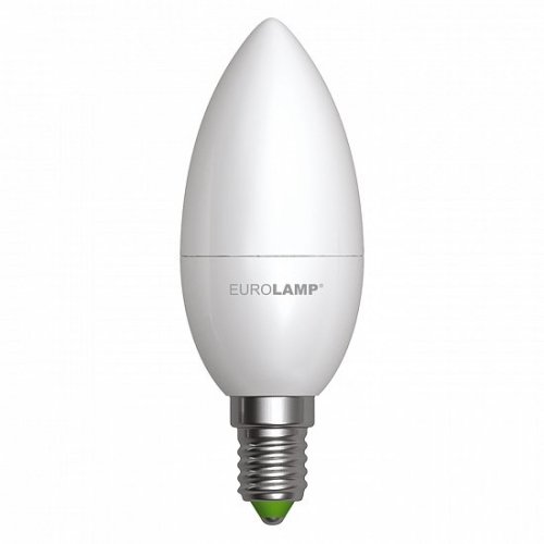 Світлодіодна лампа Eurolamp ЕCО серія "P" 6W E14 3000K LED-CL-06143(P)