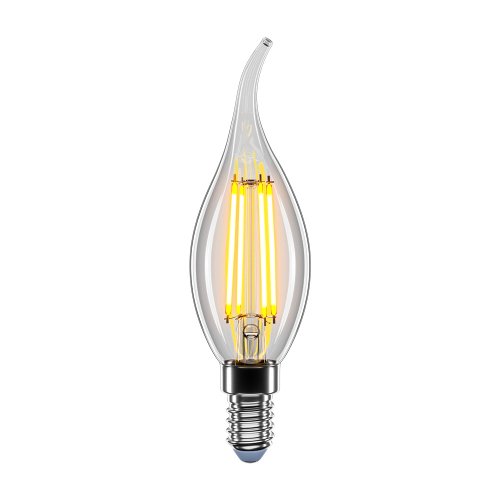 LED лампа Velmax Filament свеча на ветру C37T 4W E14 4100K 21-42-34-1