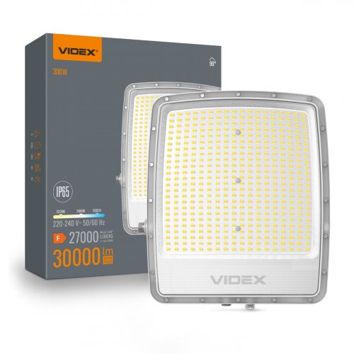 LED прожектор Videx F5 300W 3000/5000/6500K IP65 VL-F5-300CW