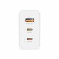 Сетевое зарядное устройство Titanum CH65PRO 65W 2xUSB-C+USB-A TA-CH65PRO-W Сетевое зарядное устройство Titanum CH65PRO 65W 2xUSB-C+USB-A TA-CH65PRO-W