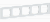 Рамка Plank NORDIC 5 постів біла PLK1050032