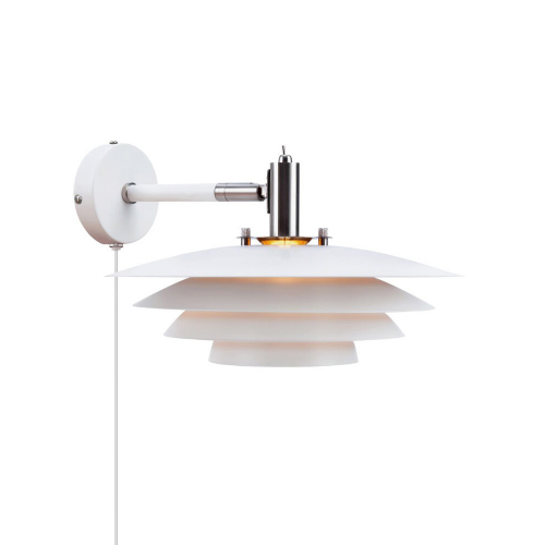 Світильник бра накладний Nordlux Bretagne під лампу G9 IP20 білий 2213471001