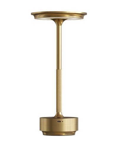 Настольная LED лампа аккумуляторная Kloodi 5W 2700K/4000K/6500K IP20 золото TA-5V CLA CCT GD