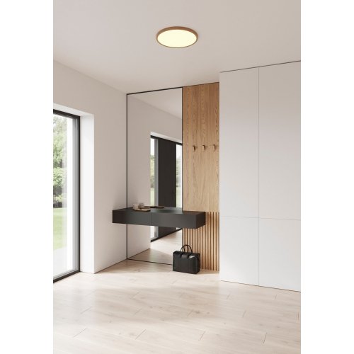 LED світильник накладний Nordlux Oja 19W 2700K IP20 коло бежевий 47286004